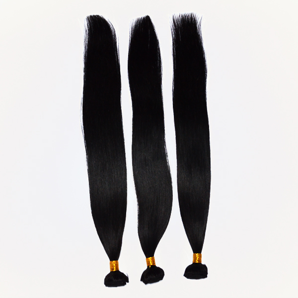 Brazilian hair Silk Straight Human Hair Weaving  in USA LJ132